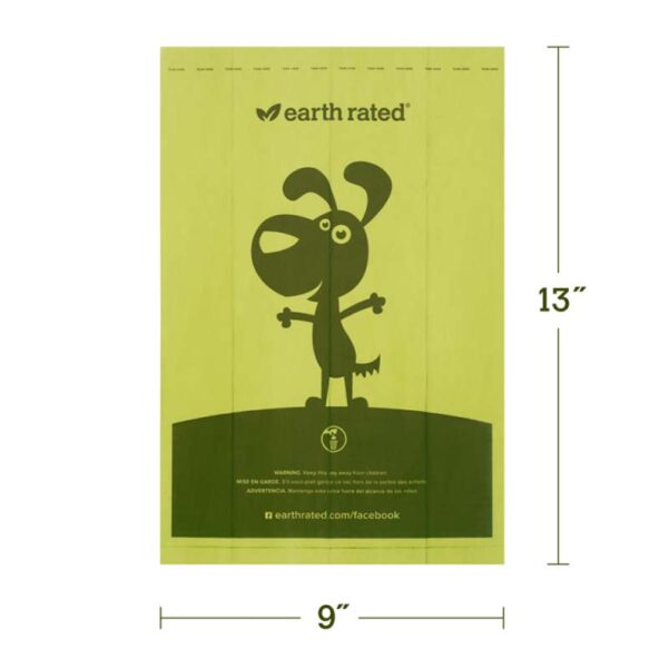 HUNDEPOSER EARTH RATED | Miljøvenlige høm høm poser uden duft 315 stk. - Image 3