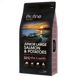 PROFINE HVALPEFODER | Fuldfoder med laks til hvalpe og juniorhunde af store racer