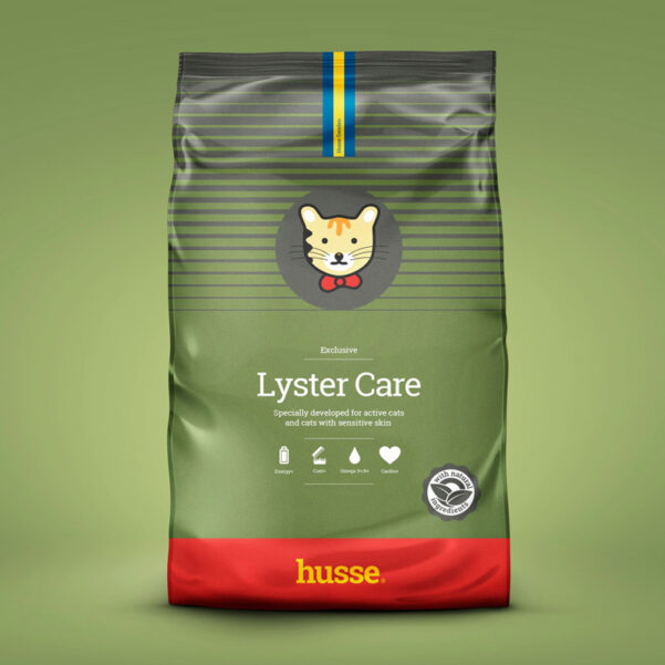 HUSSE EXCLUSIVE LYSTER CARE | Foder til den aktive kat | Datovare
